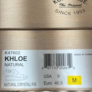NWT Kork-Ease Khloe Sandals - Natural